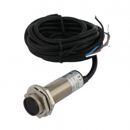 PES-D18-POC30D Фотодатчик диффузионный, М18х1, 30см, PNP NO+NC, кабель