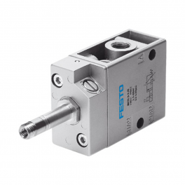 MFH-3-1/8 Festo Пневмораспределитель электр. упр., 3/2 НЗ, G1/8, без катуш. Festo