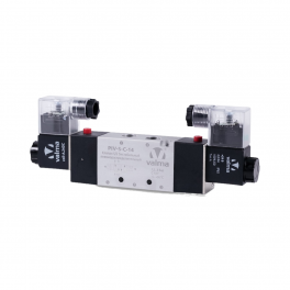 PIV-S-C-38.220AC Клапан пневмораспределительный 5/2 бистабильный, G 3/8''