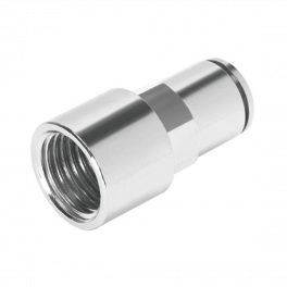 SPCF06-01S1G Штуцер прямой нерж внутренняя G1/8 6мм