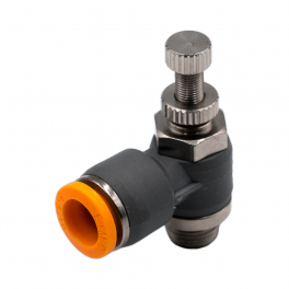 ZSC10-04P-B Дроссель (на входе) с обратным клапаном R1/2 10мм